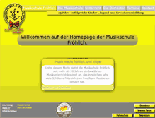 Tablet Screenshot of ms-froehlich.de